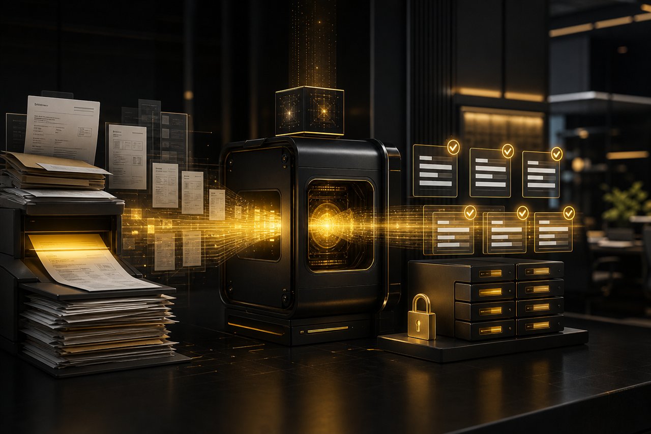 Intelligent process and document automation