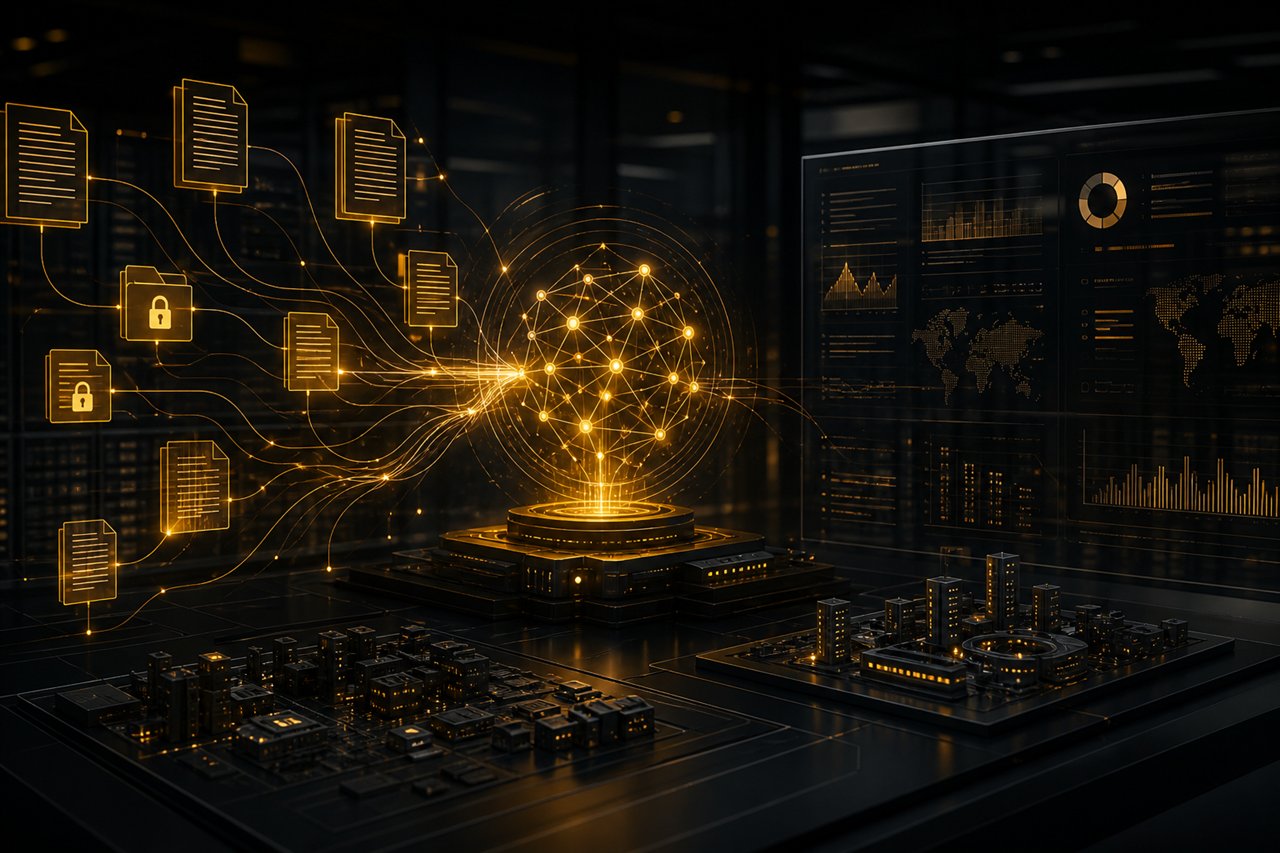 Enterprise artificial intelligence visualization